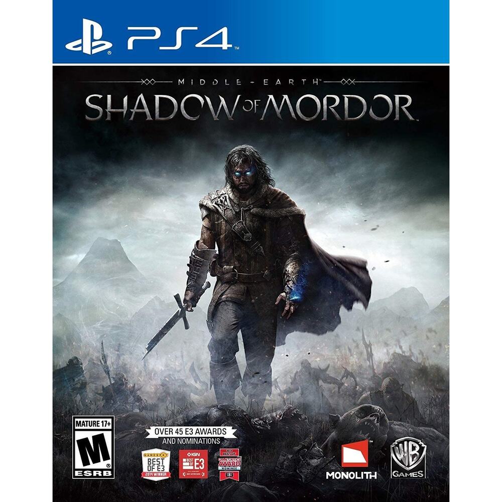PS4 Middle Earth: Shadow of Mordor